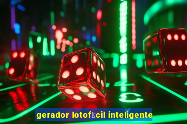 gerador lotof谩cil inteligente